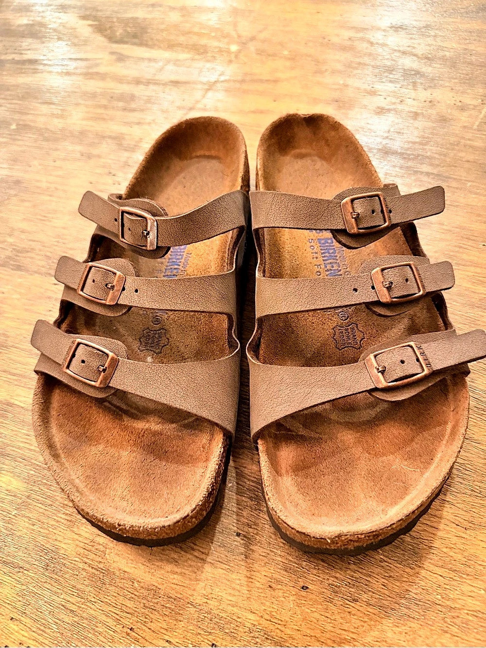Birkenstock Florida Sandals Brown EU 38